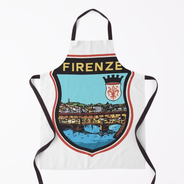 Aperçu de l'œuvre Autocollant décalcomanie Firenze Italie créée et vendue par Decal Mania.