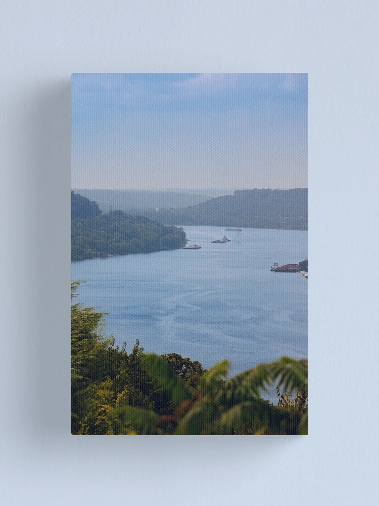 Thumbnail 1 of 3, Canvas Print, Summer On The Ohio River designed and sold by mattmangrease.