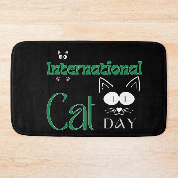 Item preview, international  cat day  designed and sold by Dreams  come true.