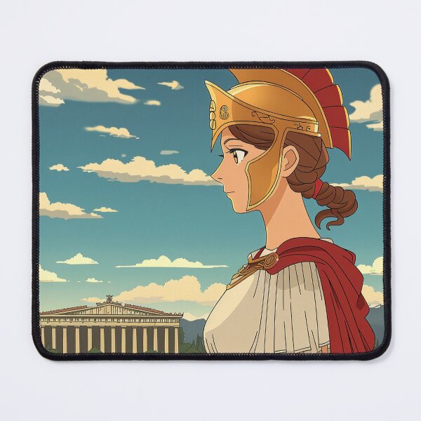 Item preview, Athena, Greek deity | Anime style designed and sold by ComicsFactory.