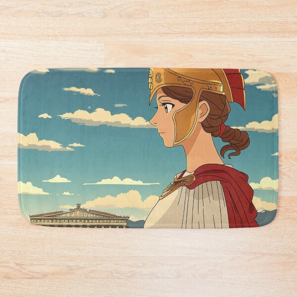 Item preview, Athena, Greek deity | Anime style designed and sold by ComicsFactory.