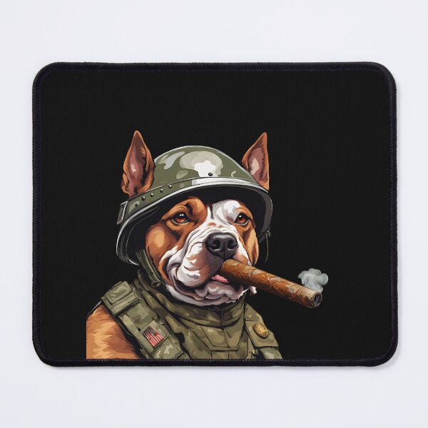 Item preview, Military dog designed and sold by StonePine.