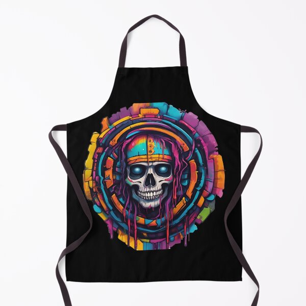 Item preview, Neon Skull Graffiti designed and sold by UNK-Fatigues.
