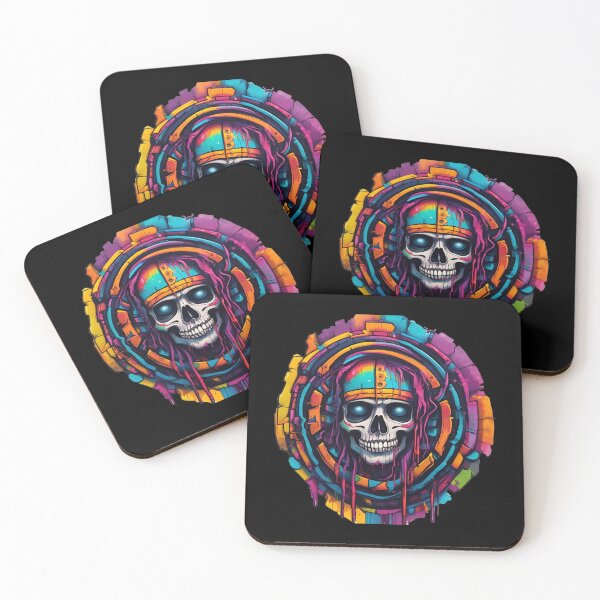 Item preview, Neon Skull Graffiti  designed and sold by UNK-Fatigues.