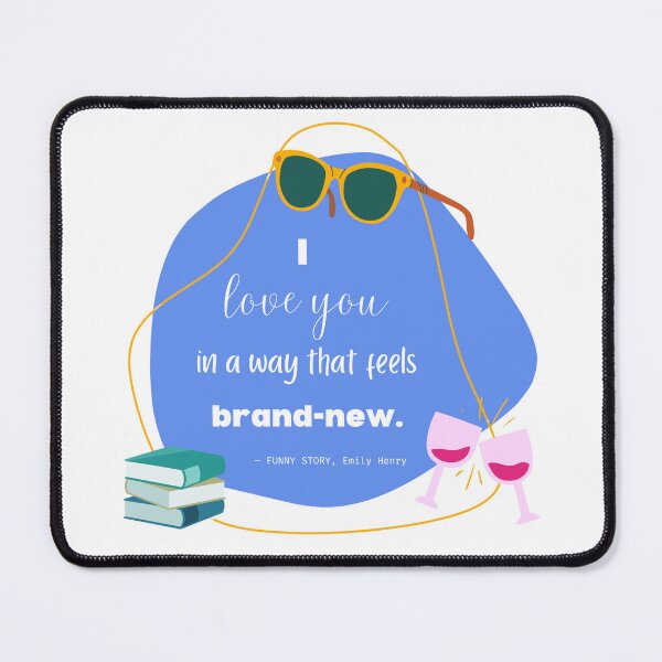 Item preview, Funny Story Love Quote by Emily Henry Design designed and sold by WriteOnThyme.