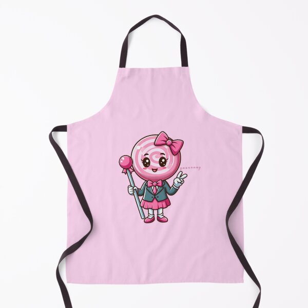 Item preview, "Adorable Pink Lollipop Cartoon" designed and sold by nada-art.