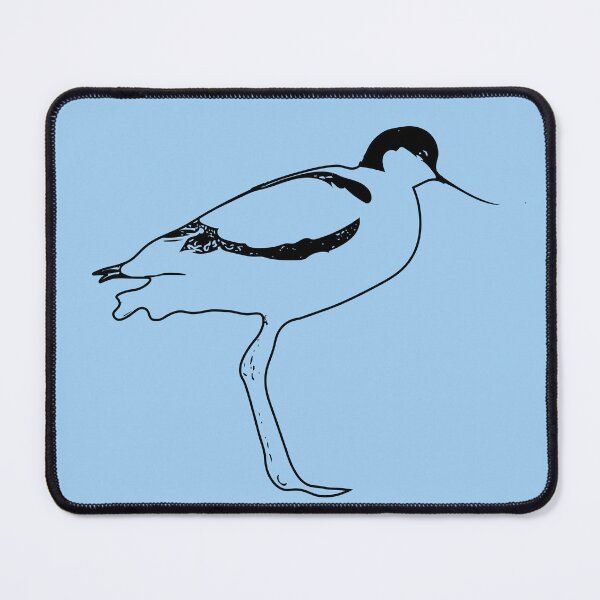 Item preview, Pied Avocet Black Design  designed and sold by designsasstultd.