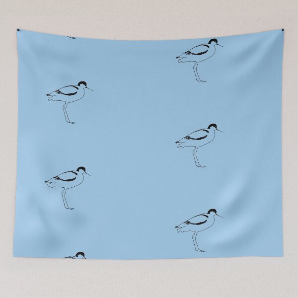 Item preview, Pied Avocet Black Design  designed and sold by designsasstultd.