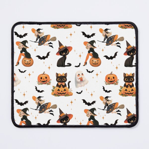 Aperçu de l'œuvre Halloween mignon créée et vendue par CalicoCollage.
