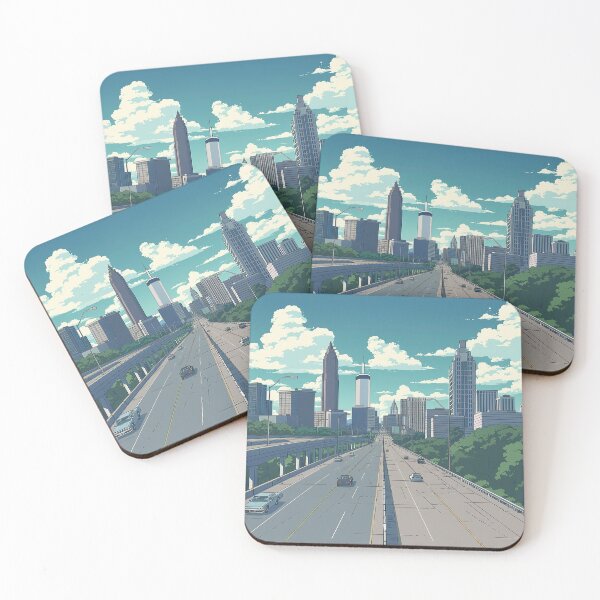 Item preview, Atlanta, USA | Anime style designed and sold by ComicsFactory.