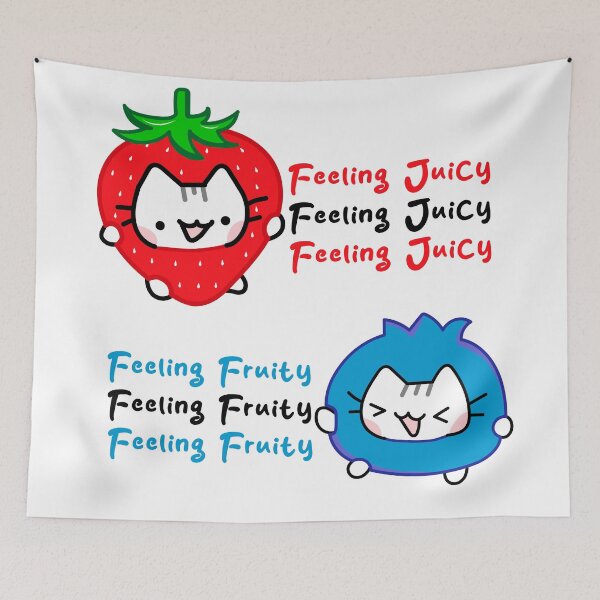 Item preview, Fruit cats. Feeling Juicy, Feeling Fruity. designed and sold by Renlexd.