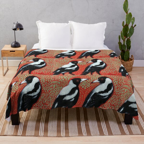 Item preview, Two Magpies  designed and sold by Karin Zeller.