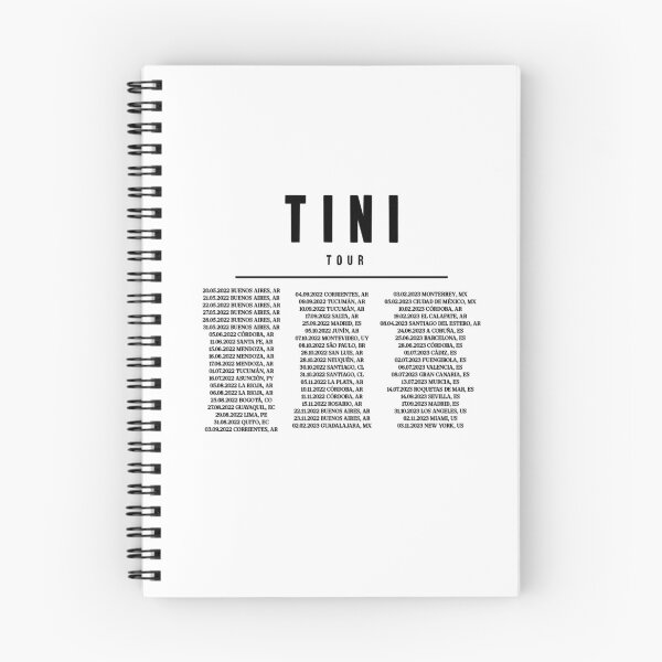 Item preview, tini stoessel - tour dates (black) designed and sold by tinispieterse.