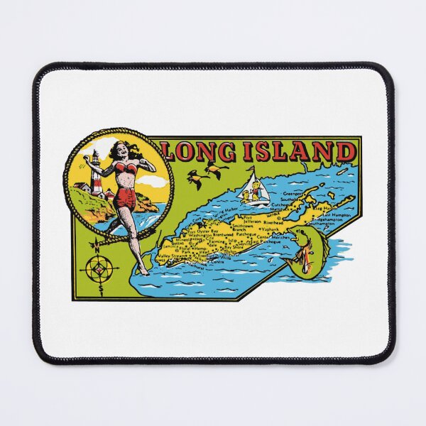 Item preview, Long Island NY Decal Sticker designed and sold by Decal Mania.