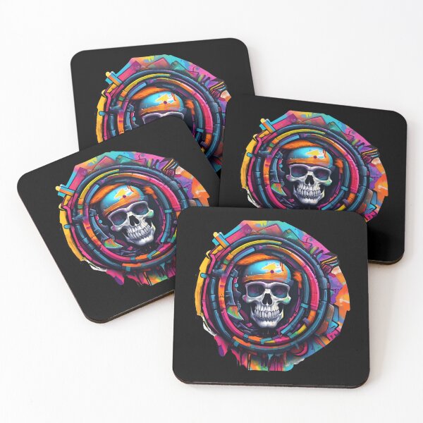 Item preview, Neon Skull Graffiti  designed and sold by UNK-Fatigues.