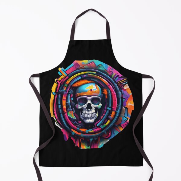 Item preview, Neon Skull Graffiti designed and sold by UNK-Fatigues.