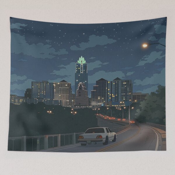 Item preview, Austin, USA  | Anime style designed and sold by ComicsFactory.