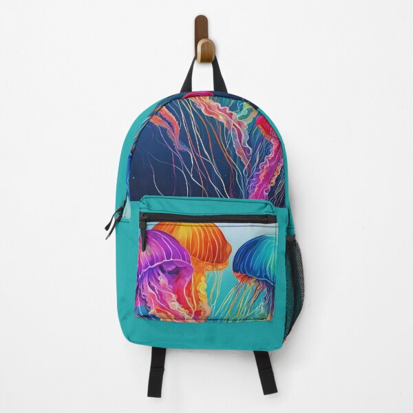 Item preview, colorful jellyfish designed and sold by StonePine.