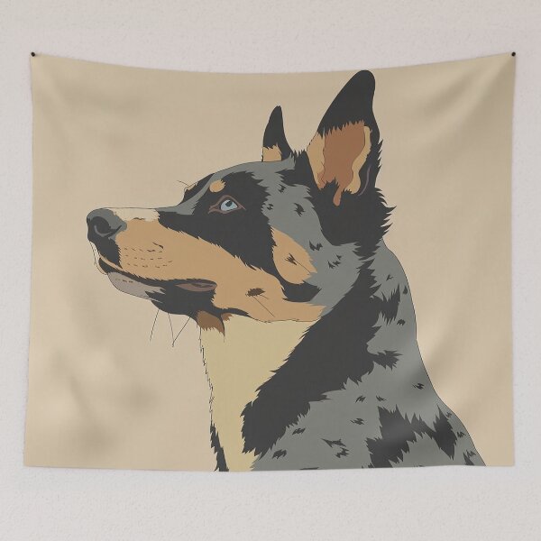 Item preview, Australian Cattle Dog | Anime style designed and sold by ComicsFactory.