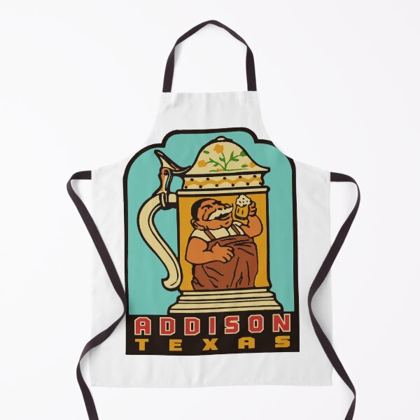 Item preview, Addison Texas Vintage Style Beer Stein Decal designed and sold by Decal Mania.