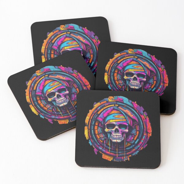 Item preview, Neon Skull Graffiti  designed and sold by UNK-Fatigues.