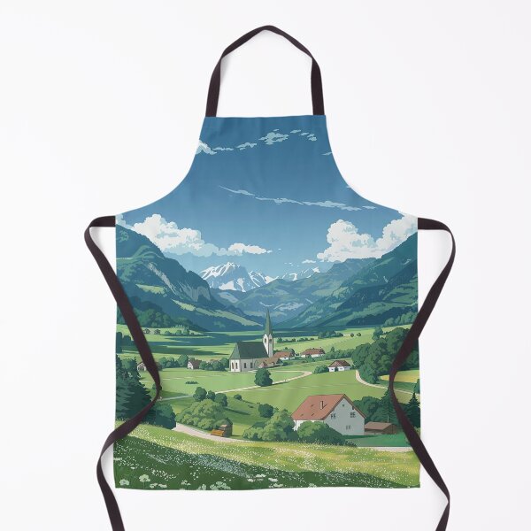 Item preview, Austria landscape | Anime style designed and sold by ComicsFactory.