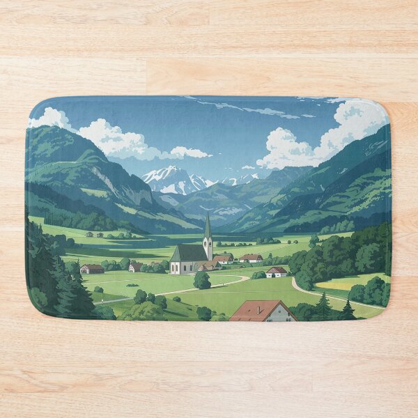 Item preview, Austria landscape | Anime style designed and sold by ComicsFactory.