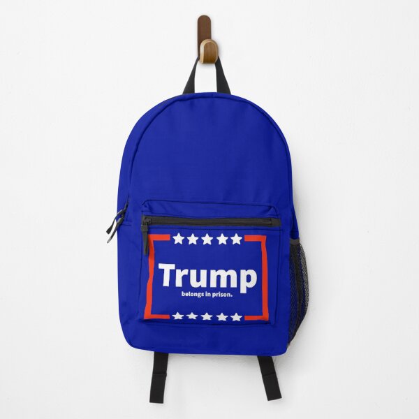 Item preview, Trump belongs in prison funny small print design designed and sold by Rachel the Artist .