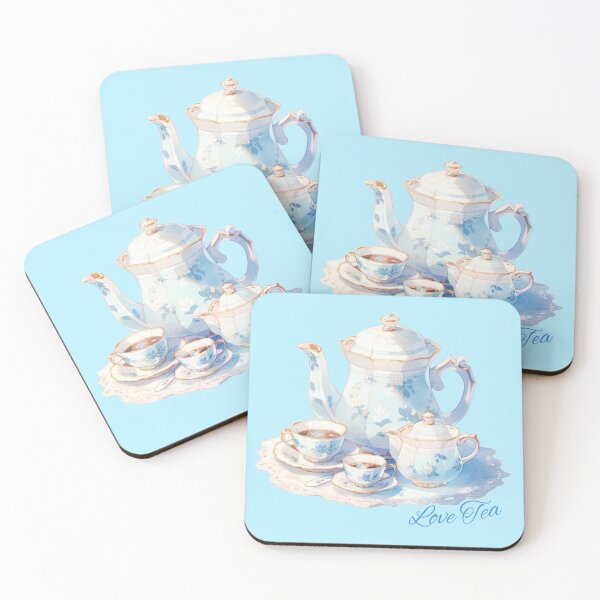 Item preview, Blue Tea Set- Love Tea designed and sold by OPSakura.