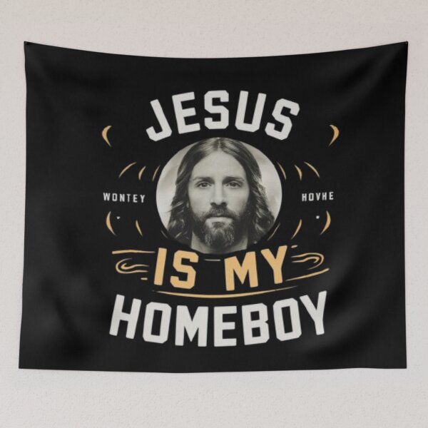 Item preview, JESUS IS MY HOMEBOY CUTE  designed and sold by Obinne.