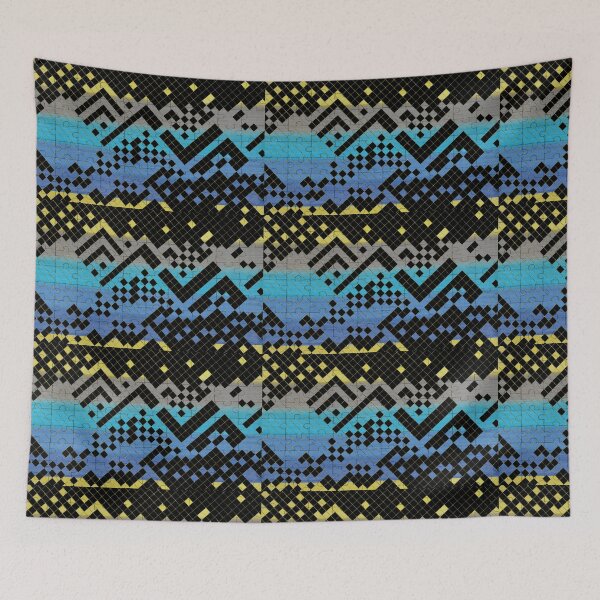 Item preview, Abstract landscape II designed and sold by MAMA LXXVIII: Art by Marsailhe Milward.