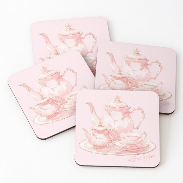 Item preview, Pink Tea Set- Love Tea designed and sold by OPSakura.