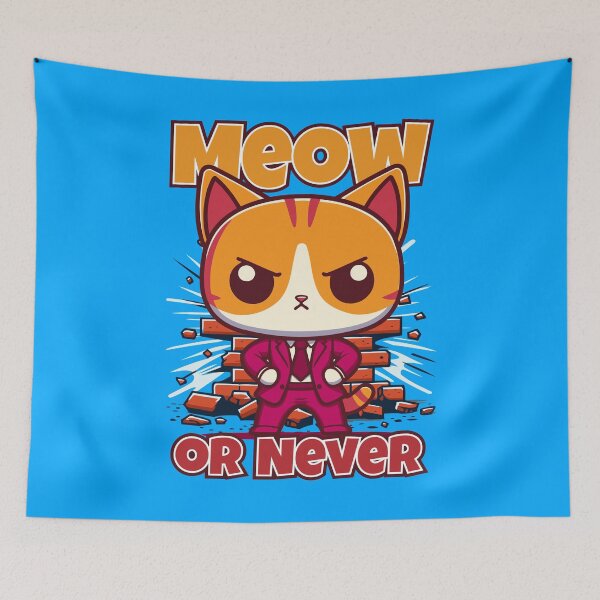 Item preview, Meow or Never designed and sold by xopaw.