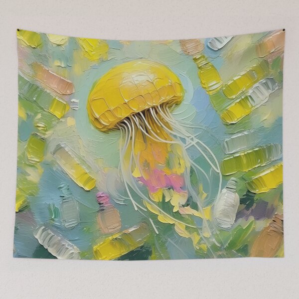 Item preview, Jellyfish in the bottle sea designed and sold by hhh-art.