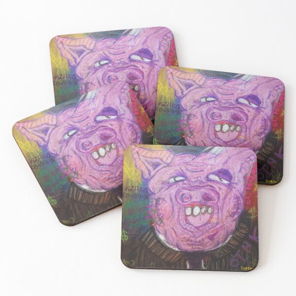 Item preview, "Greedy Pig" Neo Expressionism, 2024 ToothDecay designed and sold by ToothDecay-.