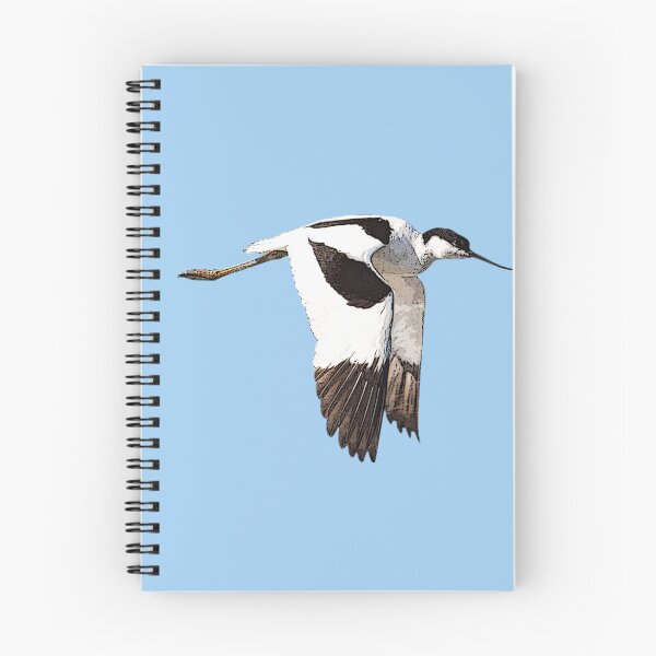 Item preview, Pied Avocet Flying Color Design  designed and sold by designsasstultd.