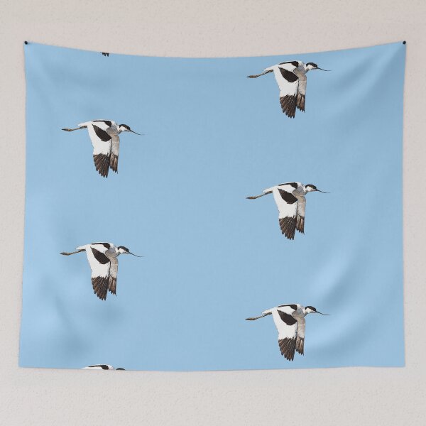 Item preview, Pied Avocet Flying Color Design  designed and sold by designsasstultd.