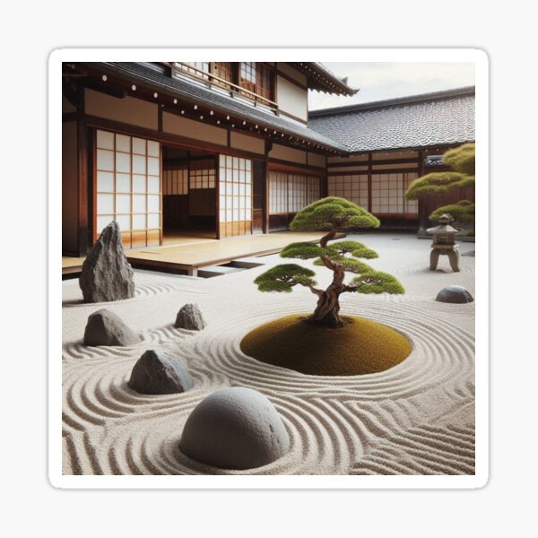 Item preview, Japanese Garden 6 designed and sold by Sybille-Yates.