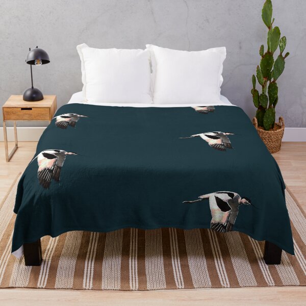 Item preview, Pied Avocet Flying White Alternate Design  designed and sold by designsasstultd.