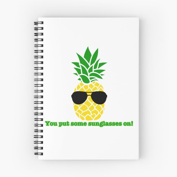 Item preview, You Put Some Sunglasses On! Psych Pineapple Lassiter designed and sold by StargirlsPop.