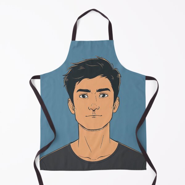 Item preview, Azerbaijani man, portrait | Anime style designed and sold by ComicsFactory.