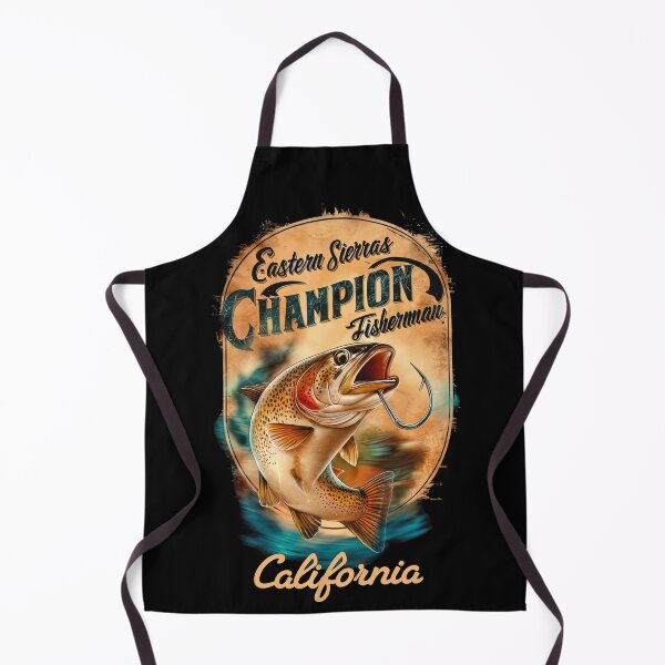 Item preview, Eastern Sierras Champion Fisherman California designed and sold by CanyonGarageArt.
