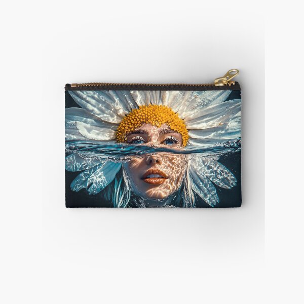 Item preview, "Floating Flower: Woman's Face Hybrid" designed and sold by MacroArtHub.
