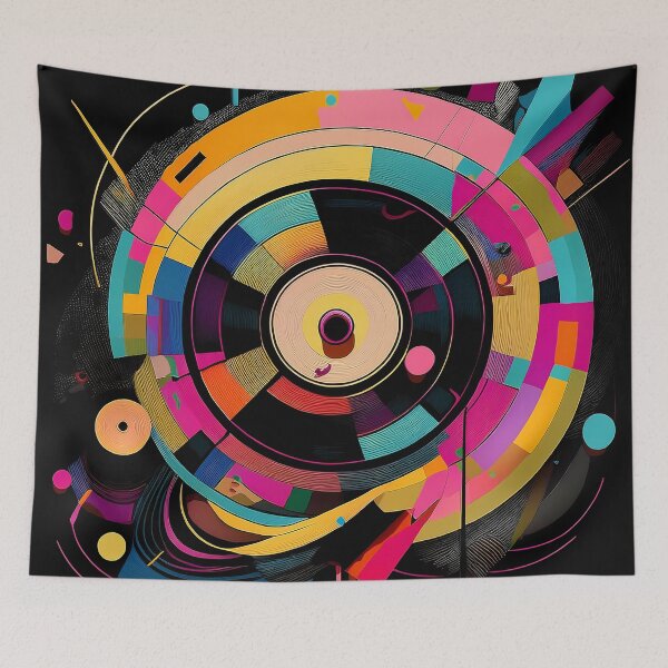 Item preview, Dj Turntable Art  designed and sold by OzzFrequency.