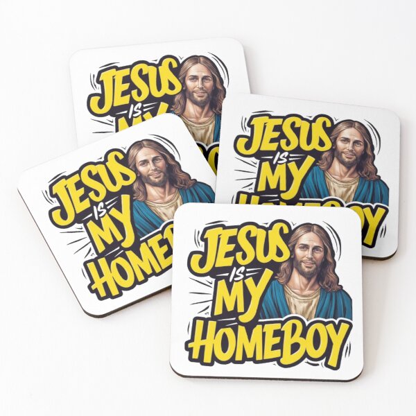 Item preview,  JESUS IS MY HOMEBOY FUNNY CHRISTIAN SAYING  designed and sold by Obinne.