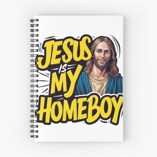 Item preview,  JESUS IS MY HOMEBOY FUNNY CHRISTIAN SAYING  designed and sold by Obinne.