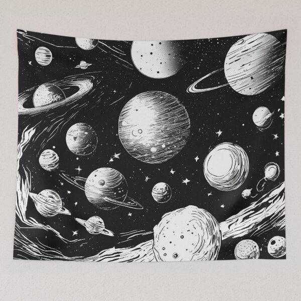 Item preview, WAVE OF PLANETS designed and sold by Kroko23.