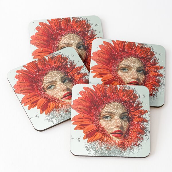 Item preview, "Ethereal Flower-Woman" designed and sold by MacroArtHub.