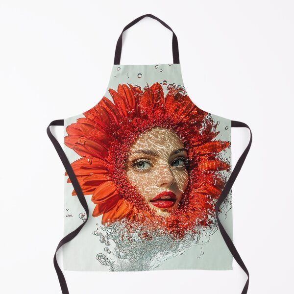 Item preview, "Ethereal Flower-Woman" designed and sold by MacroArtHub.
