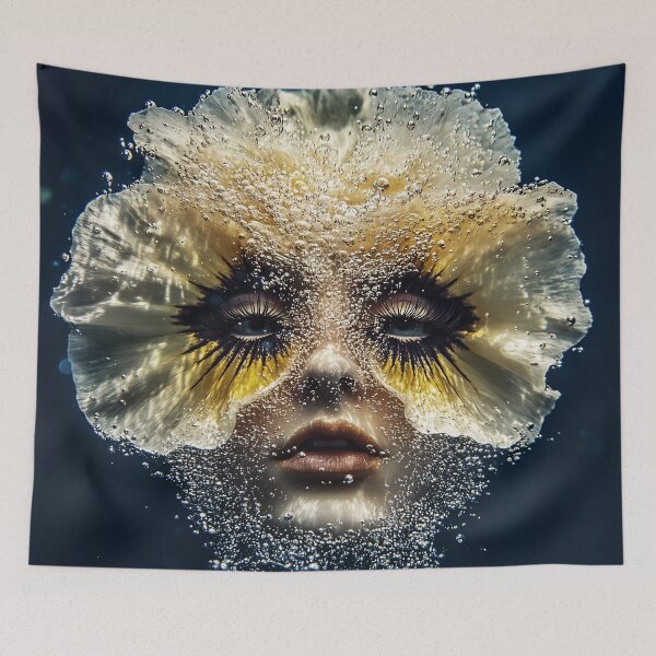 Item preview, "Hybrid Flower Portrait" designed and sold by MacroArtHub.